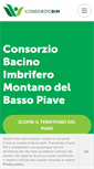 Mobile Screenshot of consorziobim.com